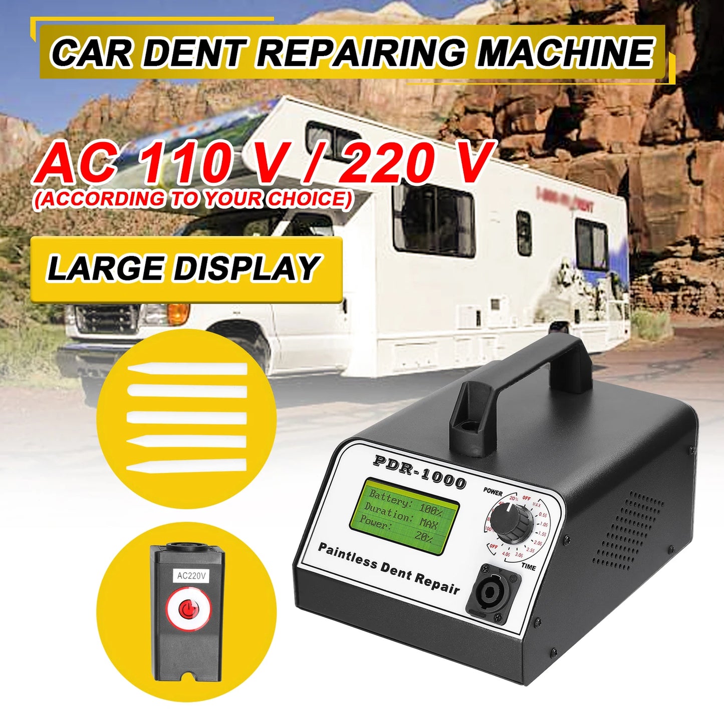 ya 26 Household Auto Body Dent Repairs Machine Dents Remover Tool Paintless Adjust