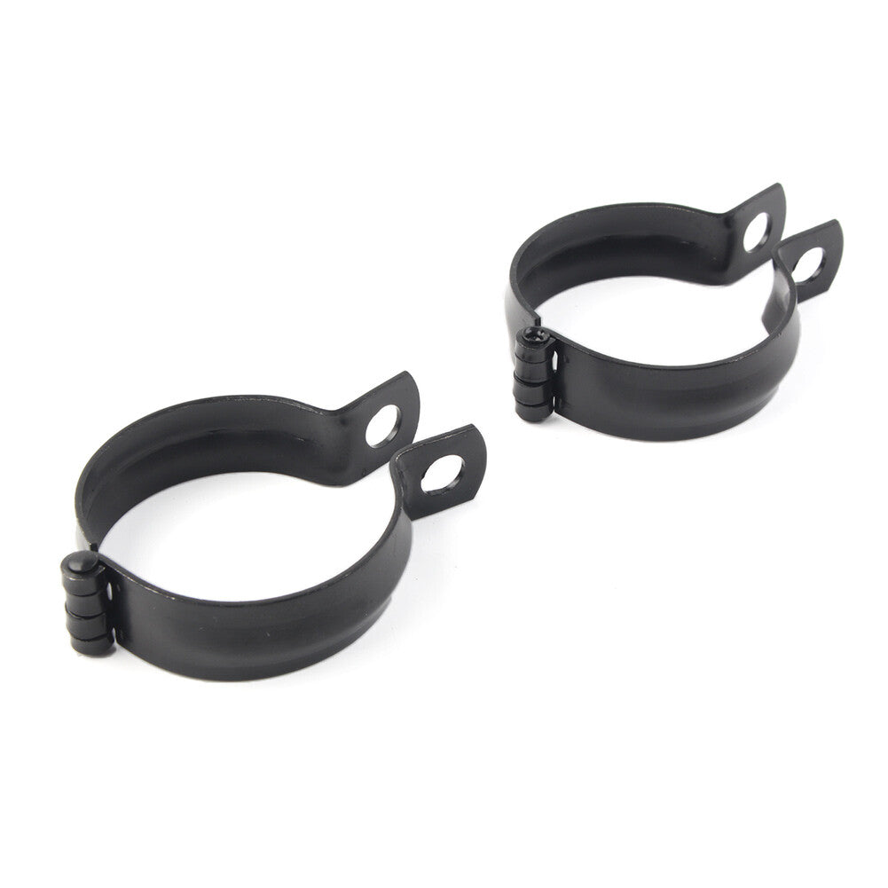 ya 5 6.16.2 2pcs Metal Front Fork Clamp Turn Signal Light Mount Bracket Holder