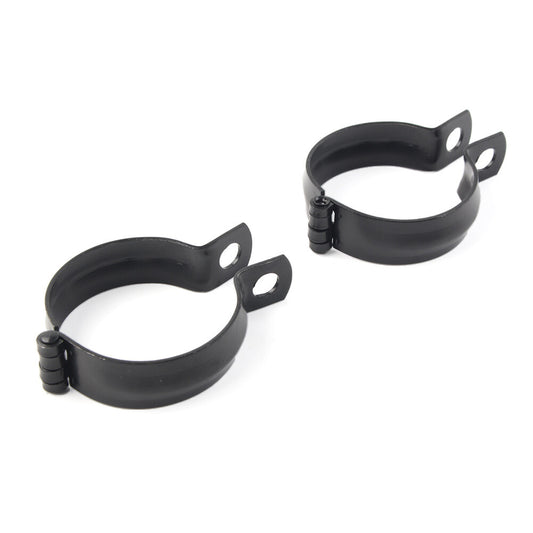ya 5 6.16.2 2pcs Metal Front Fork Clamp Turn Signal Light Mount Bracket Holder