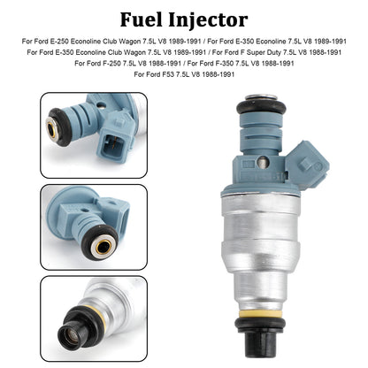 ya 1 8.12 baidi 1PCS Fuel Injector 0280150759 for E-250 E-350 7.5L V8 1988-1991 822-11120