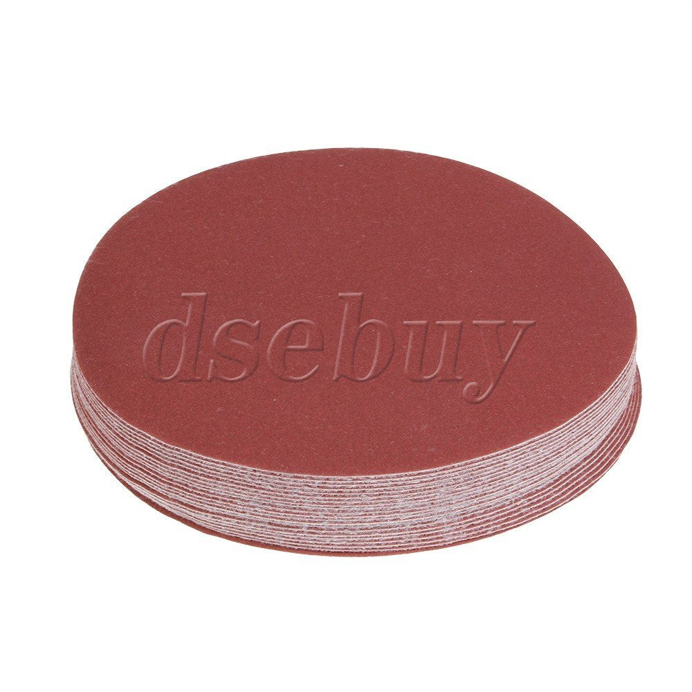 ya 26 20PCS Hook and Loop 150mm 6 Inch Sanding Discs 320Grit Sandpaper Circular Pads
