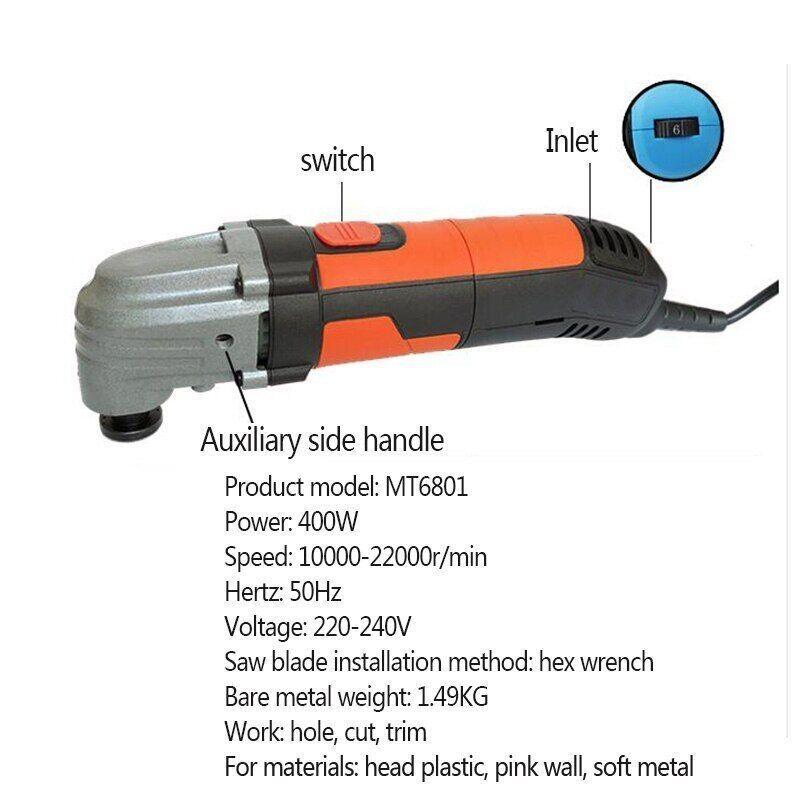 ya 26 Electric Woodworking Saw Handheld Punching Machine Home Decoration Cutting