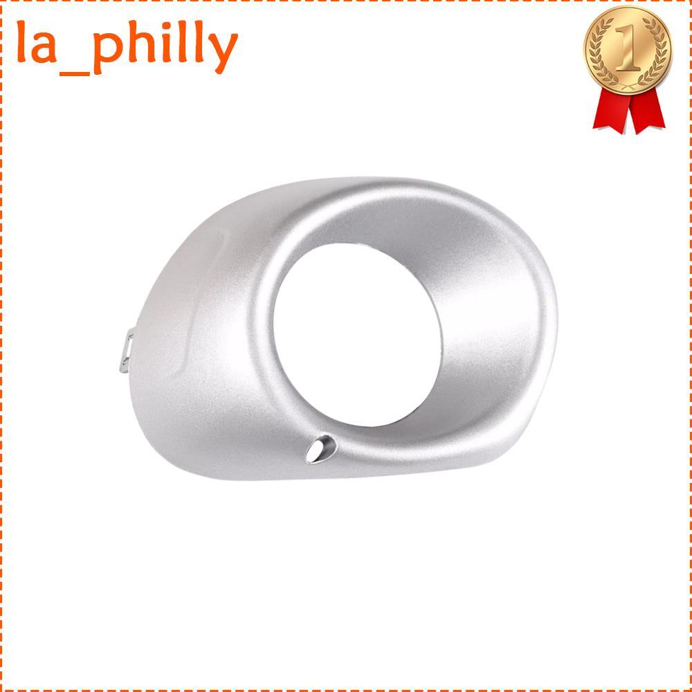 ya 13 5.27.2 Front Bumper Fog Light Cover Black Passenger Side Silver for Outlander 2013-2015