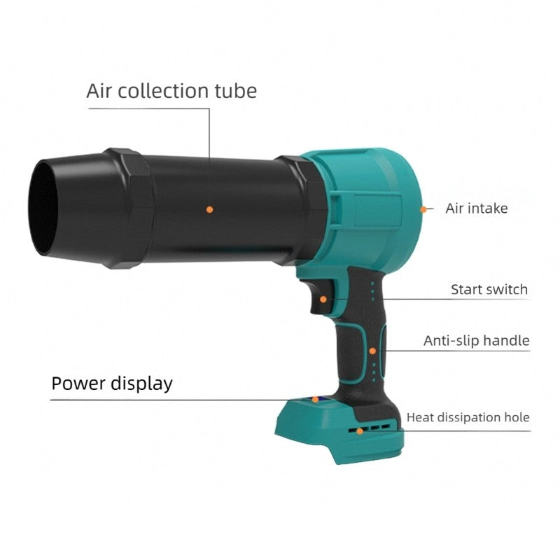 ya 17 Powerful 700G Thrust Electric Blower 30Min Runtime Rapid Extended Nozzle For