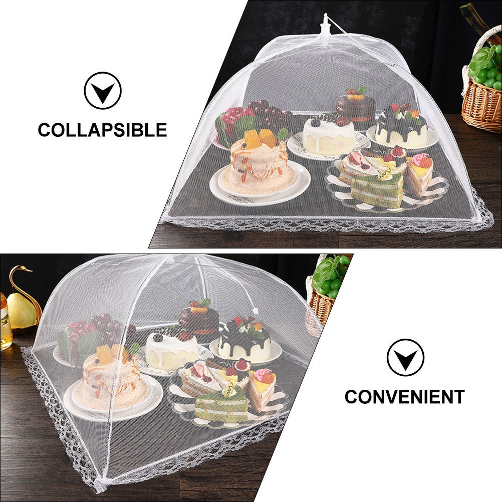 ya 26  4 Pcs Food Cover Umbrella Outdoor Table Protors Covers for Outdoors