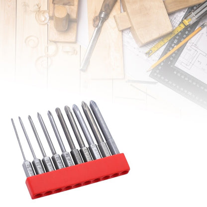 ya 26 10Pcs 65mm Screwdriver Bit Set Electric Cross Screw Driver Bits Drill Bit