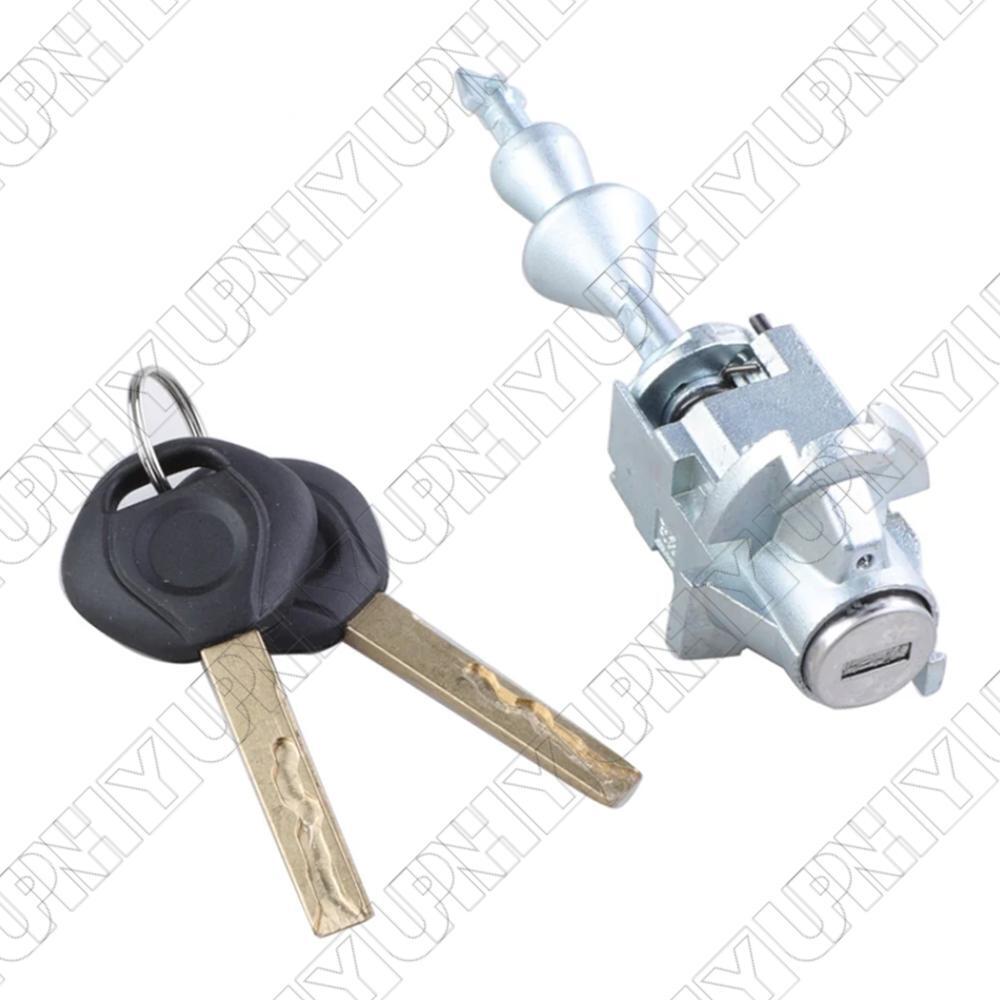 ya 5 8.7 Front Left Door Lock Cylinder with 2 Keys for BMW 3 Series E90 E91 51217162427