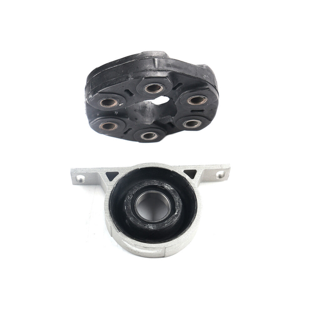 ya 4 6.17 2pcs Driveshaft Flex Disc and Center Support Bearing Fit for BMW E46 325xi 330xi