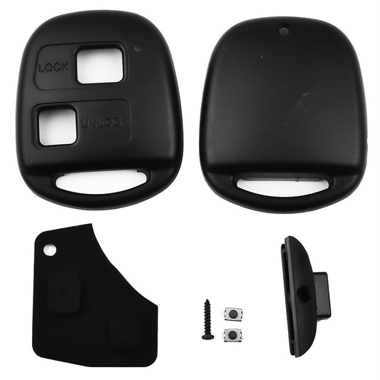 ya 10 5.28 2-Button Auto Remote Key Fob-Case Shell for for Toyota Yaris for Corolla RAV4 Prado Echo
