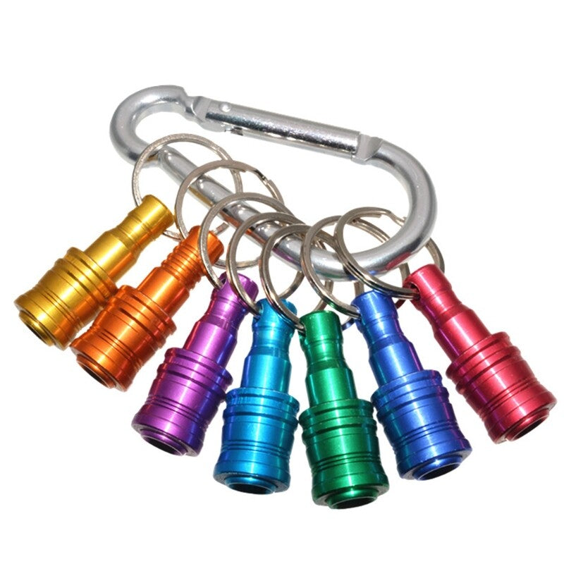 ya 26 Shank Screwdriver Bits Holder Extension Bar Keychain 1/4in