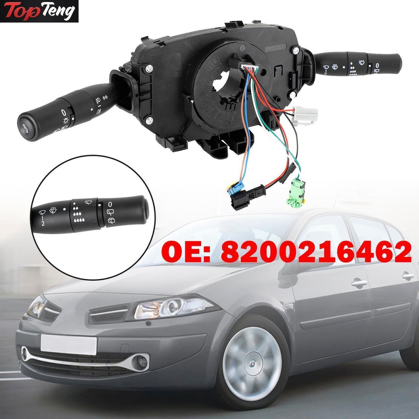 ya 1 8.5.1 Steering Wheel Indicator Wiper Squib for Megane Mk2 8200216462 8200216444