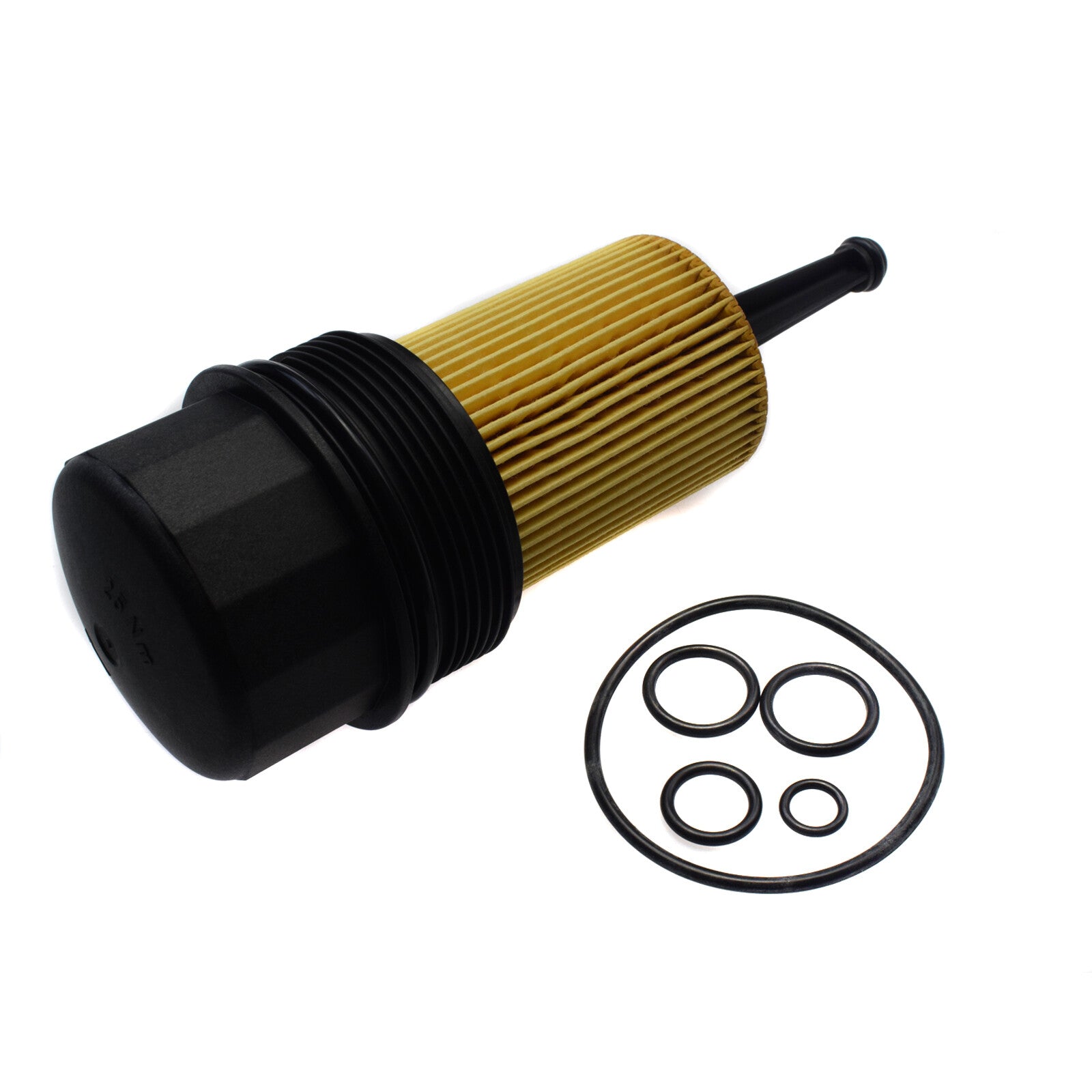 ya 5 8.7 Engine Oil Filter + Cover Cap for Freightliner for Dodge Sprinter 2500 3500