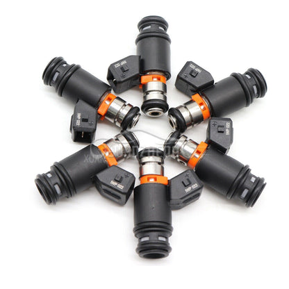 ya 1 8.12 baidi 021906031D For 99-03 for VW for Golf for Jetta EuroVAN 97 V6 2.8L 6PCS Fuel Injector IWP022