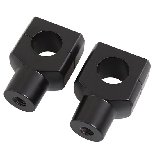 ya 2 6.30 2pcs Motorcycle 1 Inch Handlebar Riser Mount Aluminum Alloy Suitable for Most Cruisers Bobber Chopper