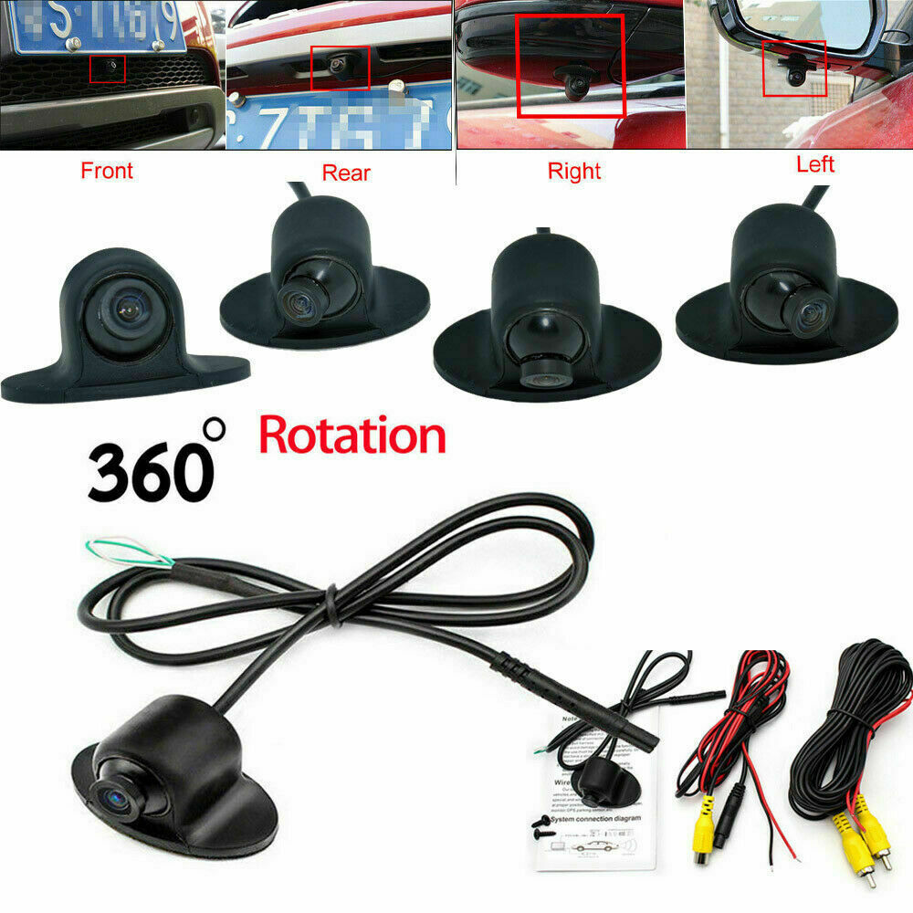 ya 5 8.7 360 Degree Car Rear View Camera Reversing Backup Camera Night Vision Waterproof