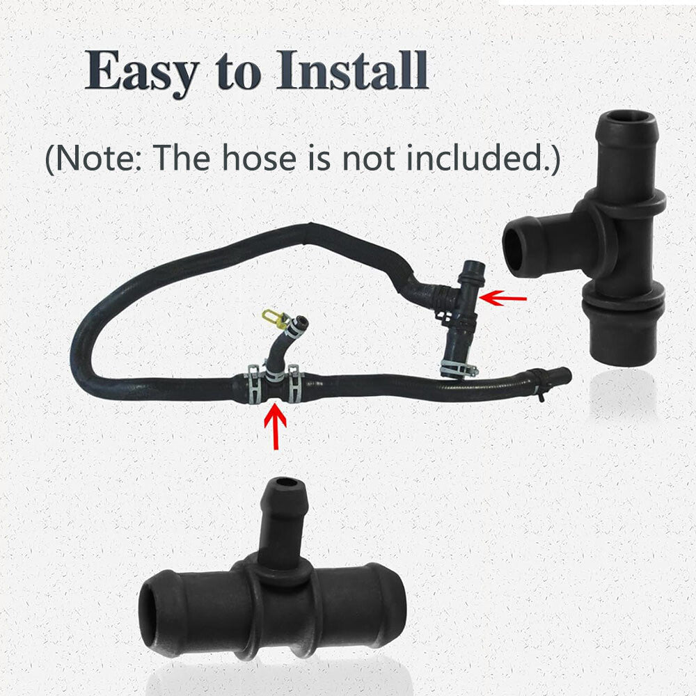 ya 5 8.7 for Ford Transit Connect 2.0L 2010-13 HVAC Heater Hose Tee Connector 9T1Z18472C