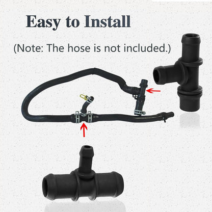 ya 5 8.7 for Ford Transit Connect 2.0L 2010-13 HVAC Heater Hose Tee Connector 9T1Z18472C