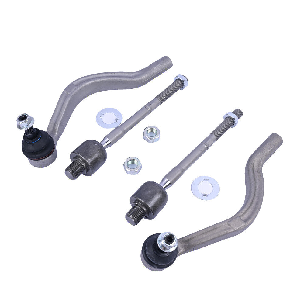 ya 5 8.7 New L & R Inner & Outer Tie Rod End Set for for Maserati for Ghibli Quattroporte 2014-16