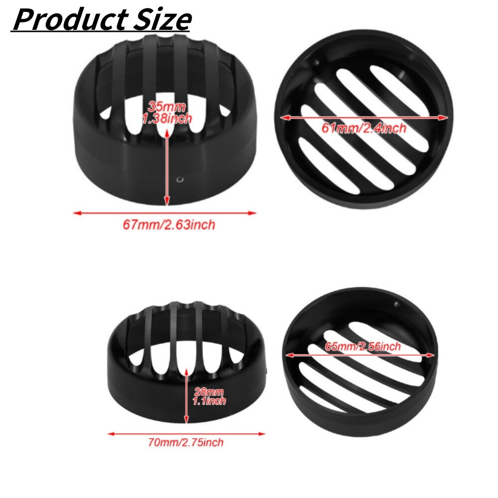 ya 5 6.16.2 A pair of front turn signal barbecue covers suitable for Harley Davi for DS on Sportster XL 1992-2015