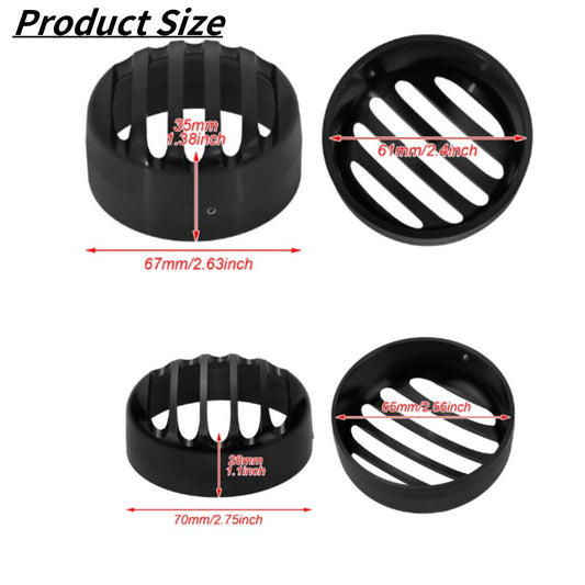 ya 5 6.16.2 A pair of front turn signal barbecue covers suitable for Harley Davi for DS on Sportster XL 1992-2015