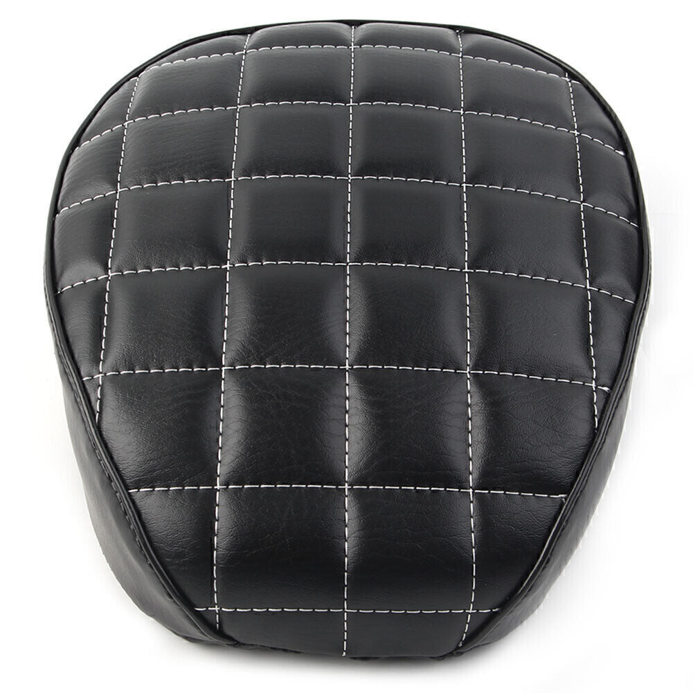 ya 5 8.7 Cushion Rear Passenger Pillion Pad for SEAT Black Fit for Harley Sportster XL 1200 XL883