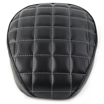 ya 5 8.7 Cushion Rear Passenger Pillion Pad for SEAT Black Fit for Harley Sportster XL 1200 XL883