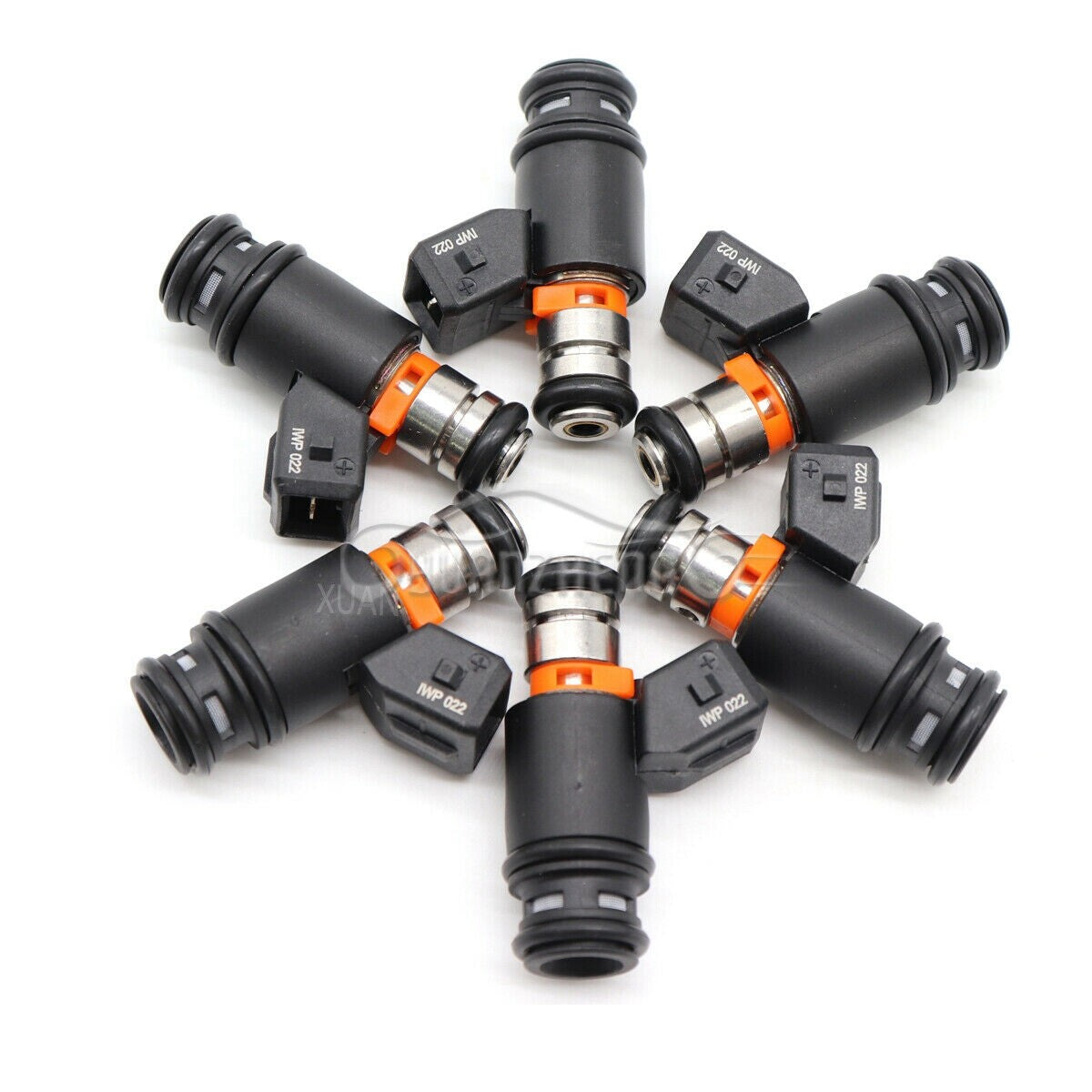 ya 1 8.5.3 021906031D For 99-03 for VW for Golf for Jetta EuroVAN 97 V6 2.8L 6PCS Fuel Injector IWP022