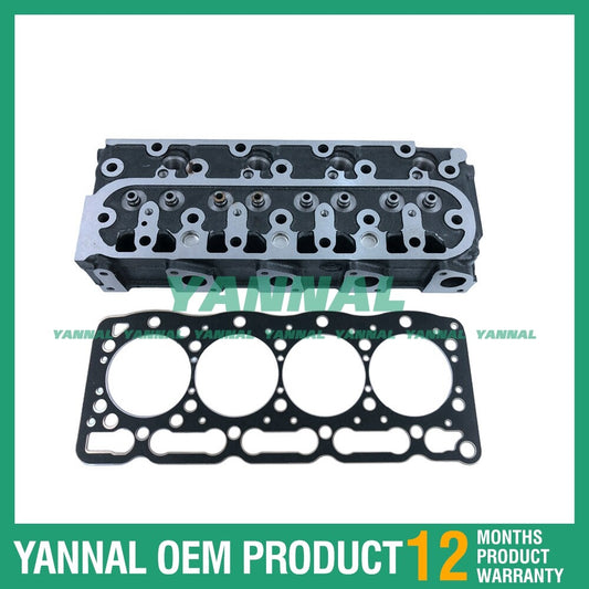 ya 27 7.2 new V1305 cylinder head with head gasket suitable for Kubota Cam 224S excavators.