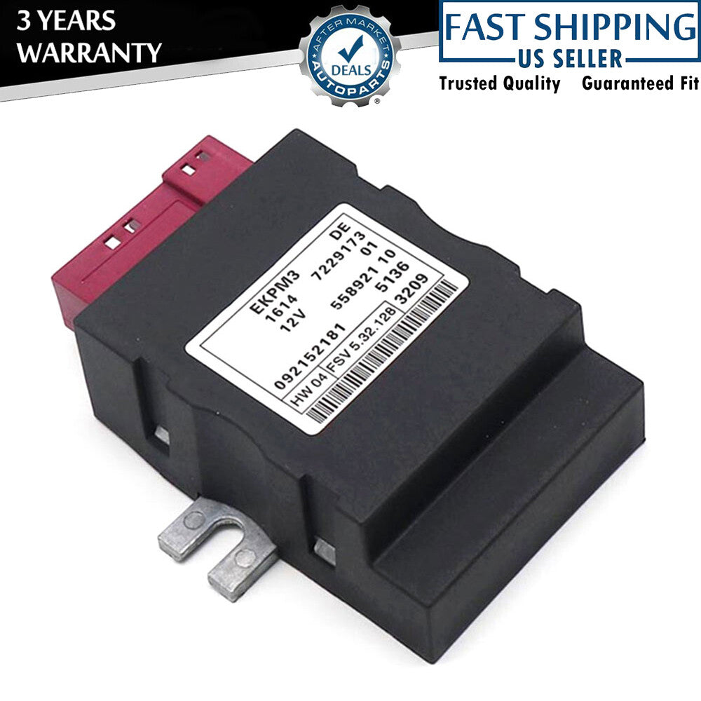 ya 27 7.2 7229173 for BMW E81 E82 E87 E90 E91 E60 E61 EKPM3 Fuel Pump Control Module Unit