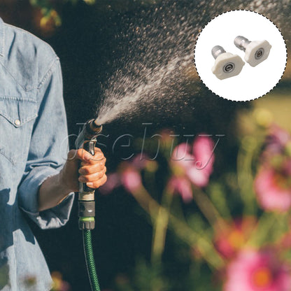 ya 26 20Pieces White High Pressure Spray Nozzles Tip 40 De 1/4 Quick Connection