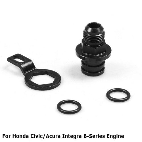 ya 1 8.5.1 10AN Rear Cylinder Breather Accessory Adapter for Honda for Civic / for Acura Integra B 