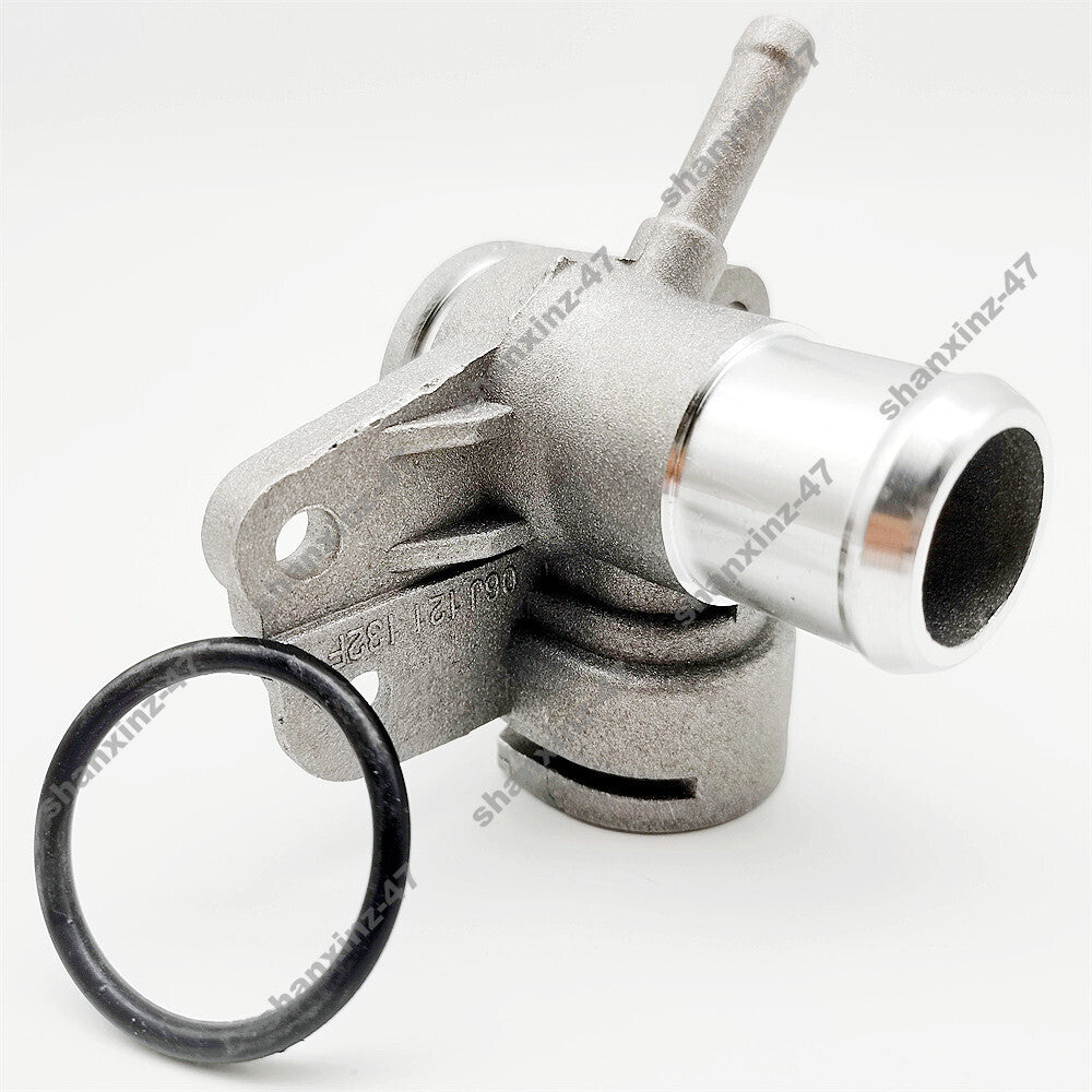 ya 4 6.17 Aluminum Cooling Hose Connector Flange for VW for JETTA for Passat for Golf Eos 06J121132F