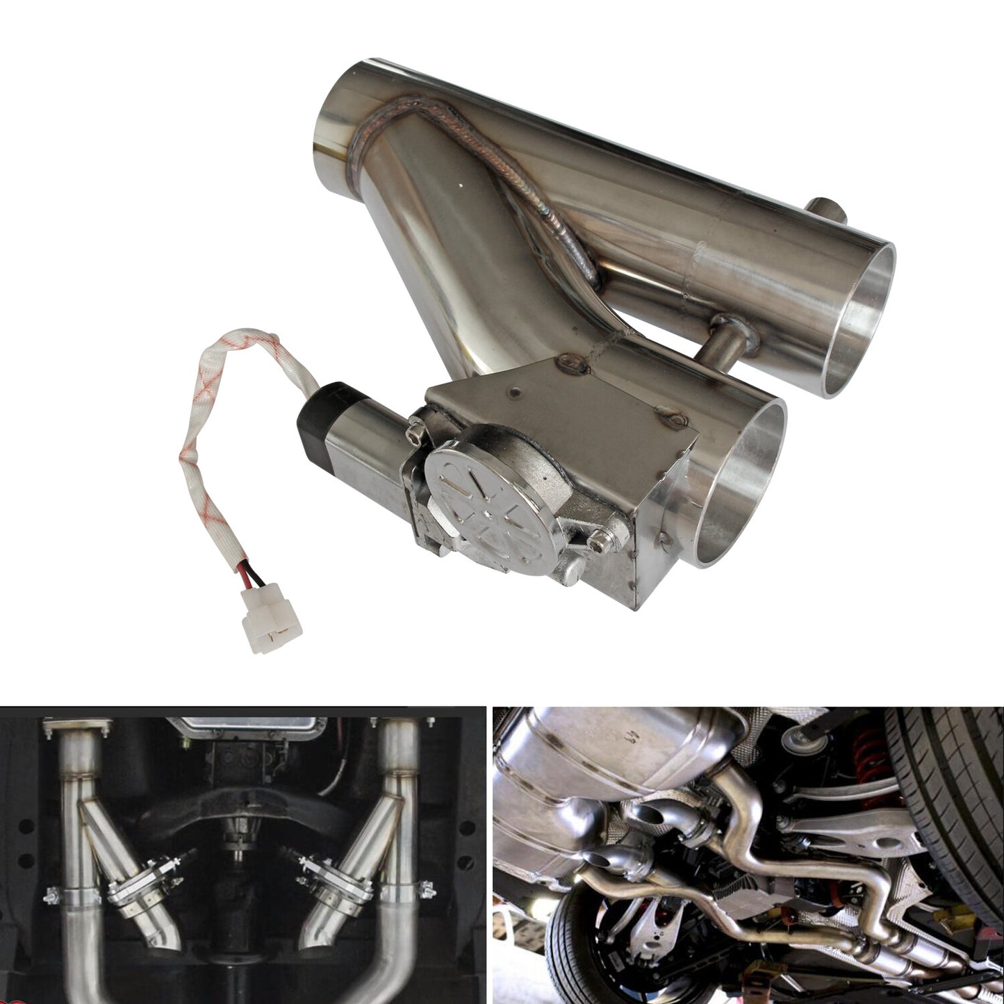 ya 5 6.16.2 3 76mm Electric Y-Pipe Valve Dual-Valve Remote pipe Tip Pipe