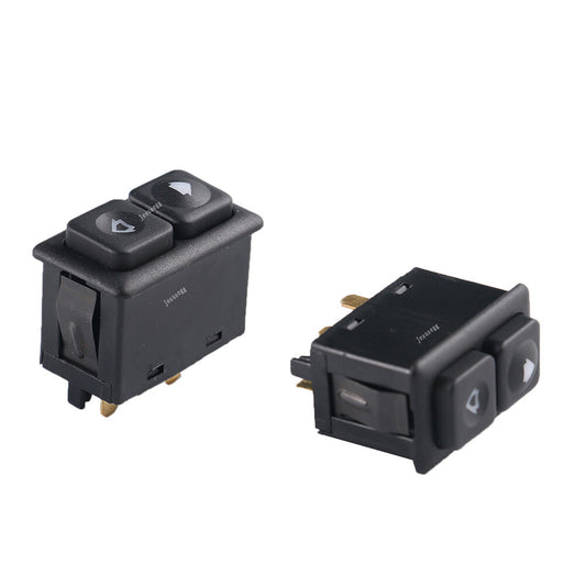 ya 13 2Pcs 5 Pin Car Electrical Power Window Switch Control for BMW E28 E30 318i 325i