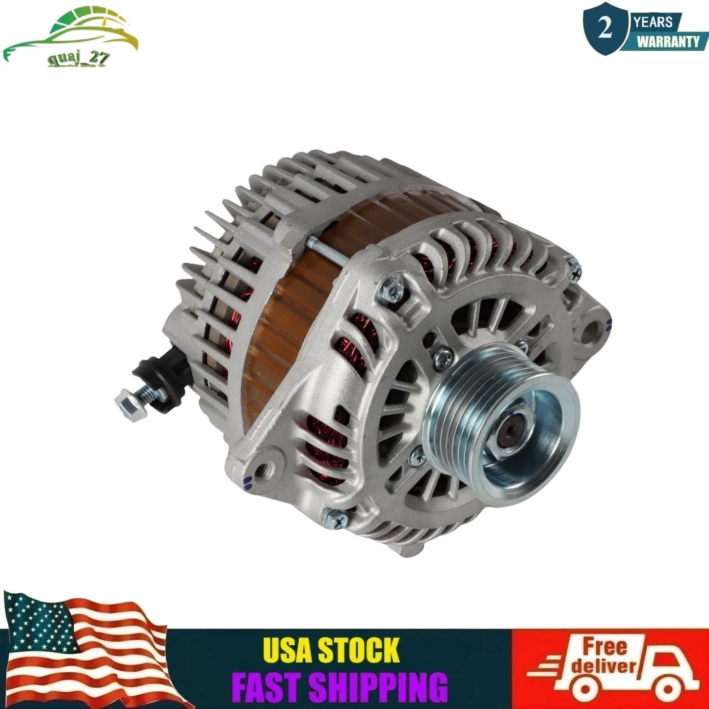 ya 27 7.2 11341 Alternator for Nissan Maxima Murano 2009-14 / Altima 2007-15 / Quest 11-15