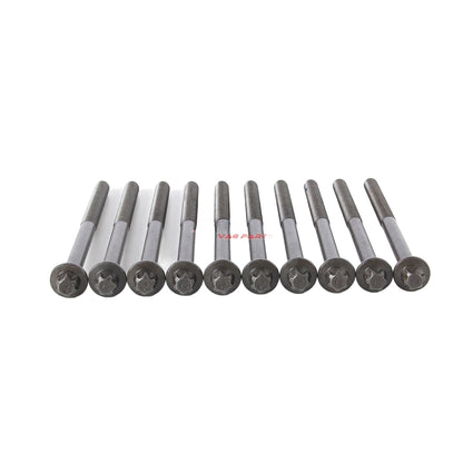 ya 12 10.30 10* Cylinder Head Bolts Fit for Mercedes Benz C280 C300 CLK350