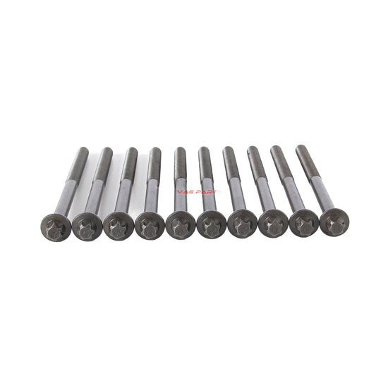 ya 12 10.30 10* Cylinder Head Bolts Fit for Mercedes Benz C280 C300 CLK350