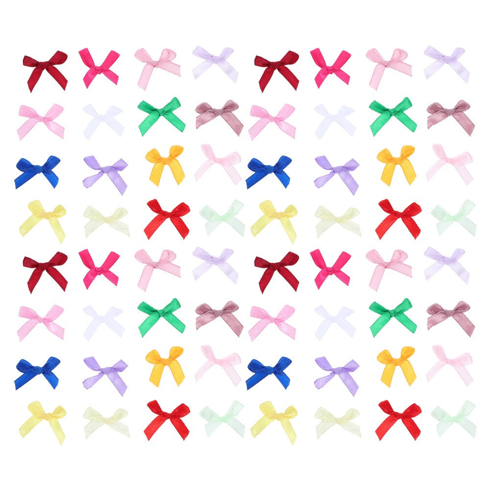 ya 25 200 Pcs Pre-Tied Bow Party Gift Crafts Ribbon Bows for Bowknot Or ments
