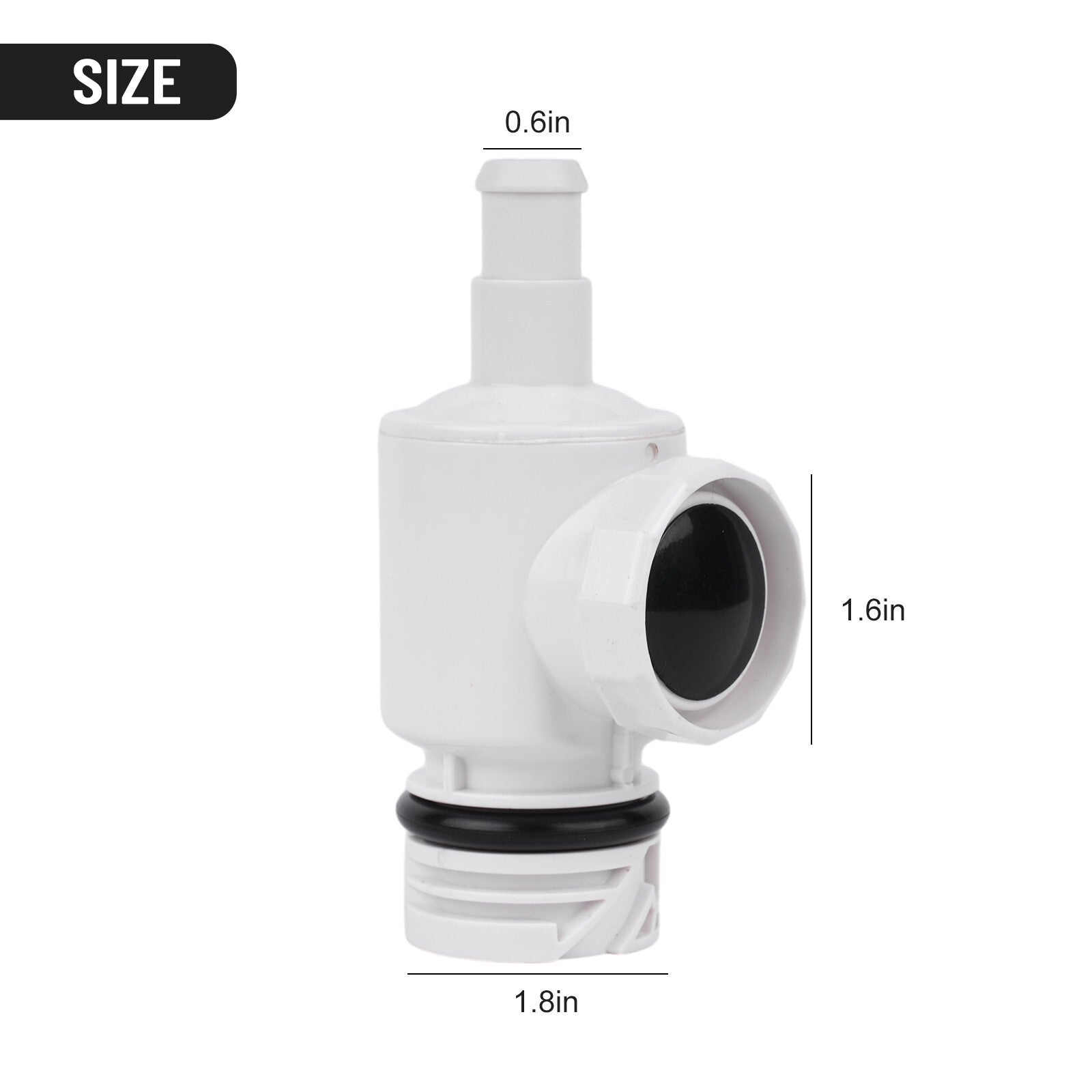 ya 14 For Polaris Pool Cleaner UWF,Quick-Disconnect & Pressure Relief Valve 9-100-9002