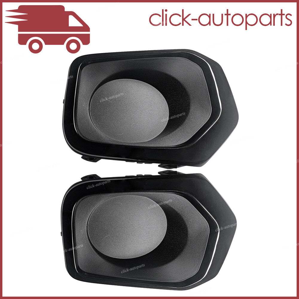 ya 27 6.18 2pcs Front Right+Left Bumper Fog Light Lamp Hole Cover For 2016-20 for Toyota Tacoma