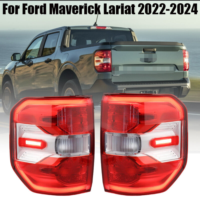 ya 11 10.28 2022 2023 2024 For Maverick Lariat Pair LED Rear Tail Light Stop Lamp n