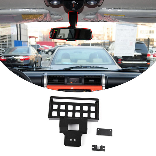 ya 2 7.14 Alloy Rearview Mirror Multi-function Storage Rack for Toyota FJ Cruiser 2007-21