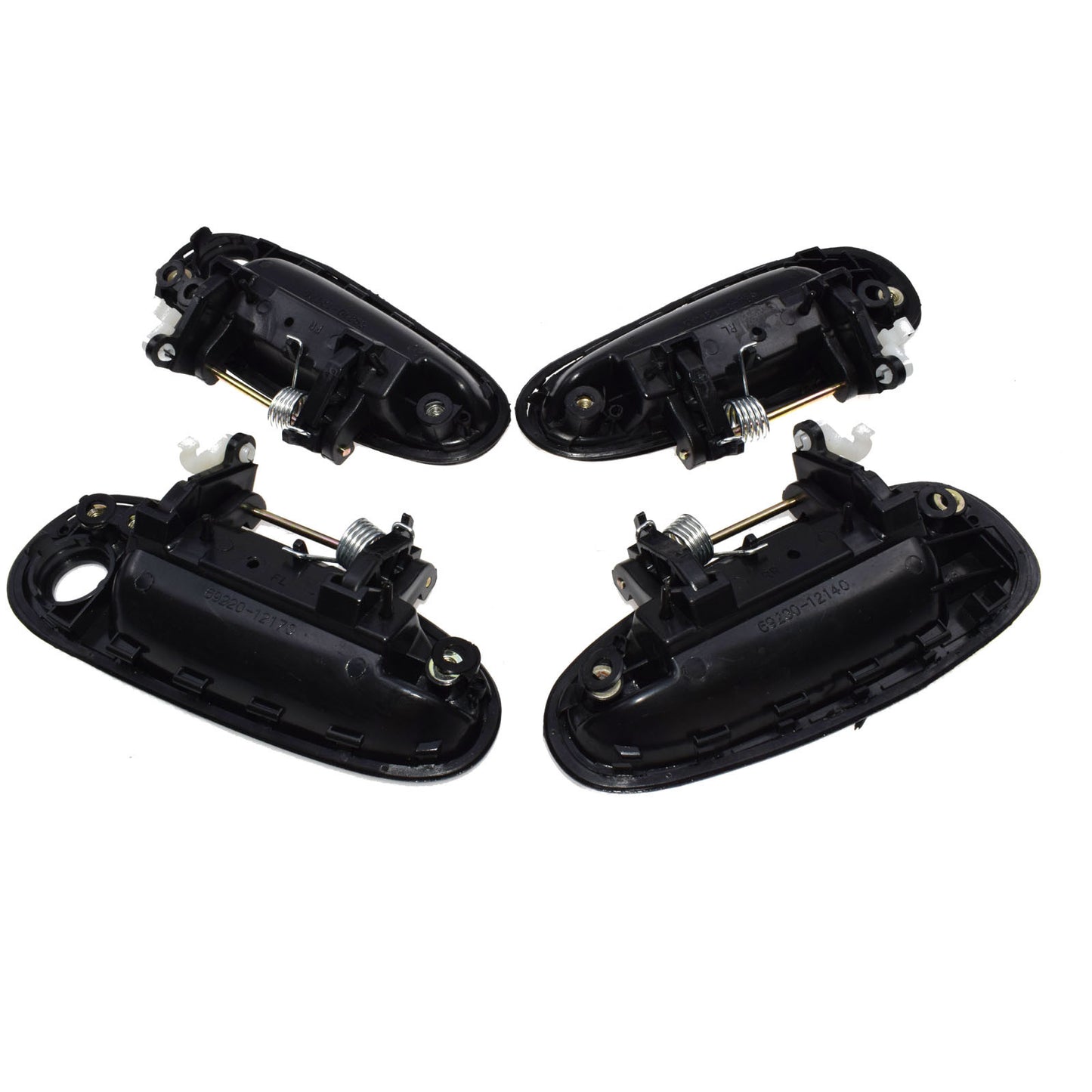 ya 5 8.7 for Toyota for COROLLA 93-97 exterior door handle front and rear left black 4 pcs 