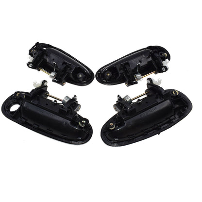 ya 5 8.7 for Toyota for COROLLA 93-97 exterior door handle front and rear left black 4 pcs 