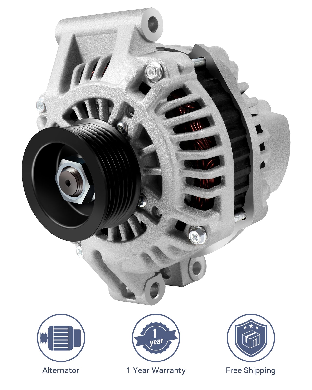 ya 27 7.2 New Alternator 12V 90Amp Fit for 2002-2006 for Honda CR-V Sport Utility 13966