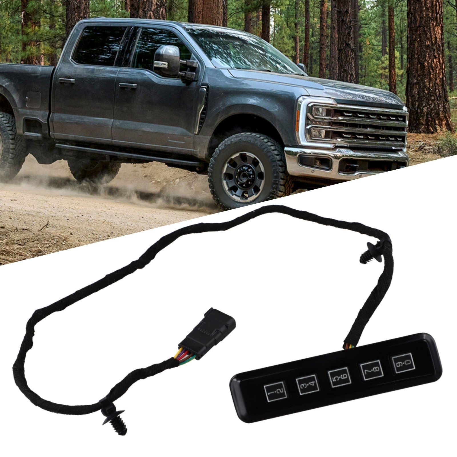 ya 5 8.7 Convenient Driver Side Keyless Entry Lock Keypad for for Ford For F150 F250 F350