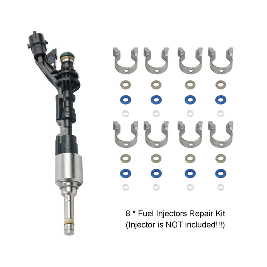 ya 1 8.5.2 8PCS Fuel Injectors Repair Seal Kit 0261500105 for Range Rover for Jaguar 5.0L