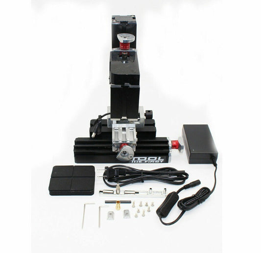 High Power Mini Metal Lathe DIY CNC Tool Micro Milling Machine Woodworking