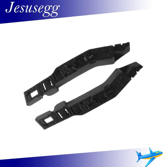 ya 27 6.18.2 2x Front Fascia Support Bumper Bracket LH&RH for 2019-2021 for Jeep Cherokee Black
