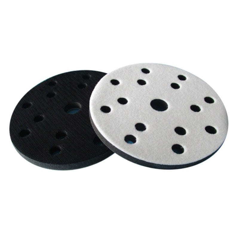 ya 14 2Pieces 150mm Flexible Interfaces Pad for Surfaces Polishing 15Hole Design